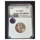 PCI MS68 1944 Washington Silver Quarter