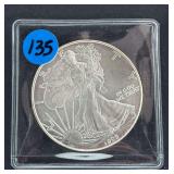 1999 American Eagle One Ounce Fine Silver Dollar Coin