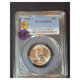 PCGS MS64 1963 Washington Silver Quarter