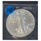 2007 American Eagle One Ounce Fine Silver Dollar