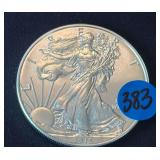 2015 1 oz Silver American Eagle One Dollar Coin