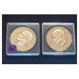 Lot - (2) 1974-S Eisenhower Dollars