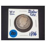 1896 Barber Silver Quarter