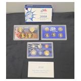 2008 United States Mint Proof Set with Original Packaging and COA
