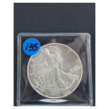 1999 American Eagle One Ounce Fine Silver Dollar Coin