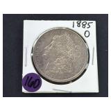 1885 Morgan Silver Dollar