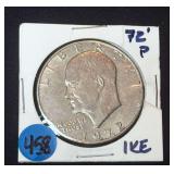 1972-P US Eisenhower Dollar