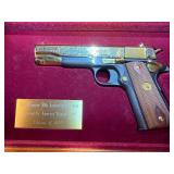 Colt government model 45 caliber automatic, Vietnam tribute limited edition.