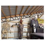 Large lot of large Halloween decor