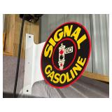 Metal flange sign, double sided