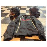 Indian Motorcycle Package! Helmets & Jacket