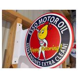 Metal flange sign, double sided