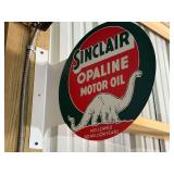 Metal flange sign, double sided