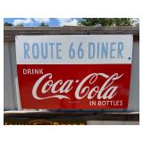 PORCELAIN STEEL - Route 66 Coca Cola