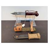 New Old Stock Romanian AK-47 Bayonet with Scabbard and Frog
