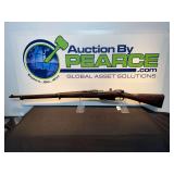 Bolt Action Rifle with Wooden Stock and Metal Components