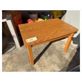 small wooden table