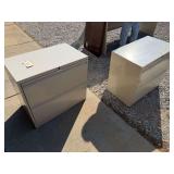 Lot - (2) Metal Filing Cabinets