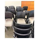 Lot – (18) Plastic Chairs