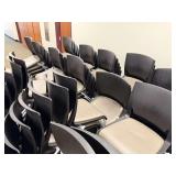 Lot – (17) Plastic Chairs