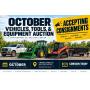 October Vehicles, Equipment, & Tools Auction - Charleston, SC Auction Center