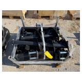8-pc Unused Mini-Excavator Attachment Set