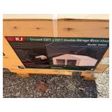 2026 KJ Unused K2223 23ft x 22ft Double Garage Metal Shed