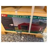 2026 KJ Unused K2545G 46ft x 25ft Metal Garage