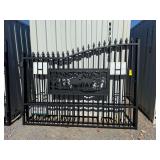 2026 KJ Unused K0720 HD 7ft x 20ft Metal Farm Driveway Gate