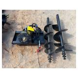 2026 Unused Mini Skid Steer Auger with 2 Bits