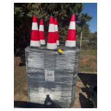 Pallet - (250) SDLanch Unused IRSTC Safety Traffic Cones