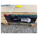 2026 KJ Unused K1912 20ft x 12ft Livestock Metal Shed