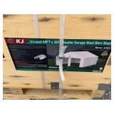 2026 KJ Unused K4525 45ft x 25ft Double Garage Steel Barn Shed