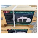 2026 KJ Unused K3325 33ft x 25ft Double Garage Steel Barn Shed