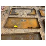 2026 Unused Skidsteer Universal Plate