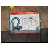 2026 MFGSTAR Unused Screw Pin Anchor Shackles