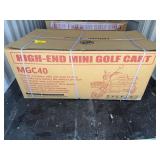2026 Unused MGC40 Electric Three-Wheeled Cart-Blue