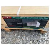 2026 KJ Unused K1912 20ft x 12ft Livestock Metal Shed