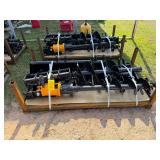 2026 GIYI Unused Mini Excavator 8pc Attachment Set