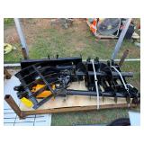 2026 GIYI Unused Mini Excavator 8pc Attachment Set