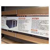 2026 Landhonor Unused LHR-MS0810 8ft x 10ft Galvanized Apex Roof Metal Shed