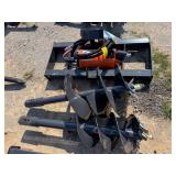 2026 Wolverine Unused ADB-13-1218R Skidsteer Auger Drive and Bit