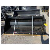 2026 Raytree Unused RMRB72 Skidsteer Power Rake Bucket