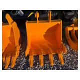 2026 GIYI Unused Mini-Excavator 24in Bucket for CAT305