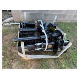 8-pc Unused Mini-Excavator Attachment Set