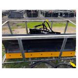 2026 Landhonor Unused Heavy Duty Skid Steer Hydraulic Snow Plow Dozer Blade