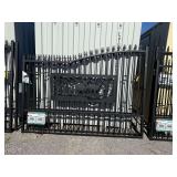 2026 KJ Unused K0720 HD 7ft x 20ft Metal Farm Driveway Gate