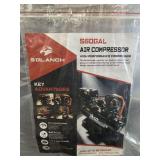 Sdlaunch 60-Gallon Air Compressor in Metal Crate