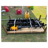 2026 GIYI Unused Mini Excavator 8pc Attachment Set