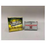 (1) Box of Hevi-shot, (1) Box Winchester